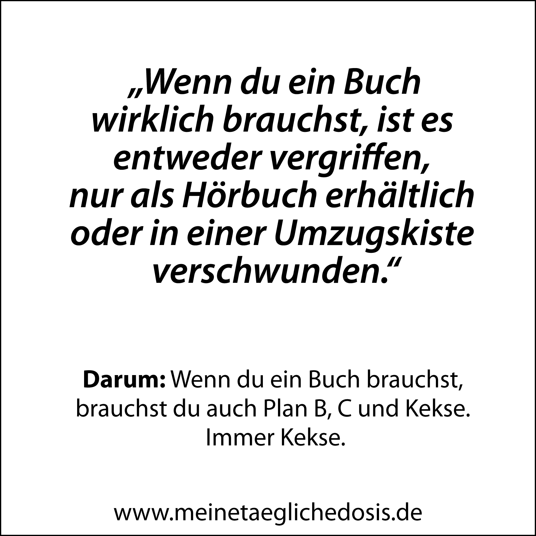 Murphys Law-Erweiterung für Leseratten