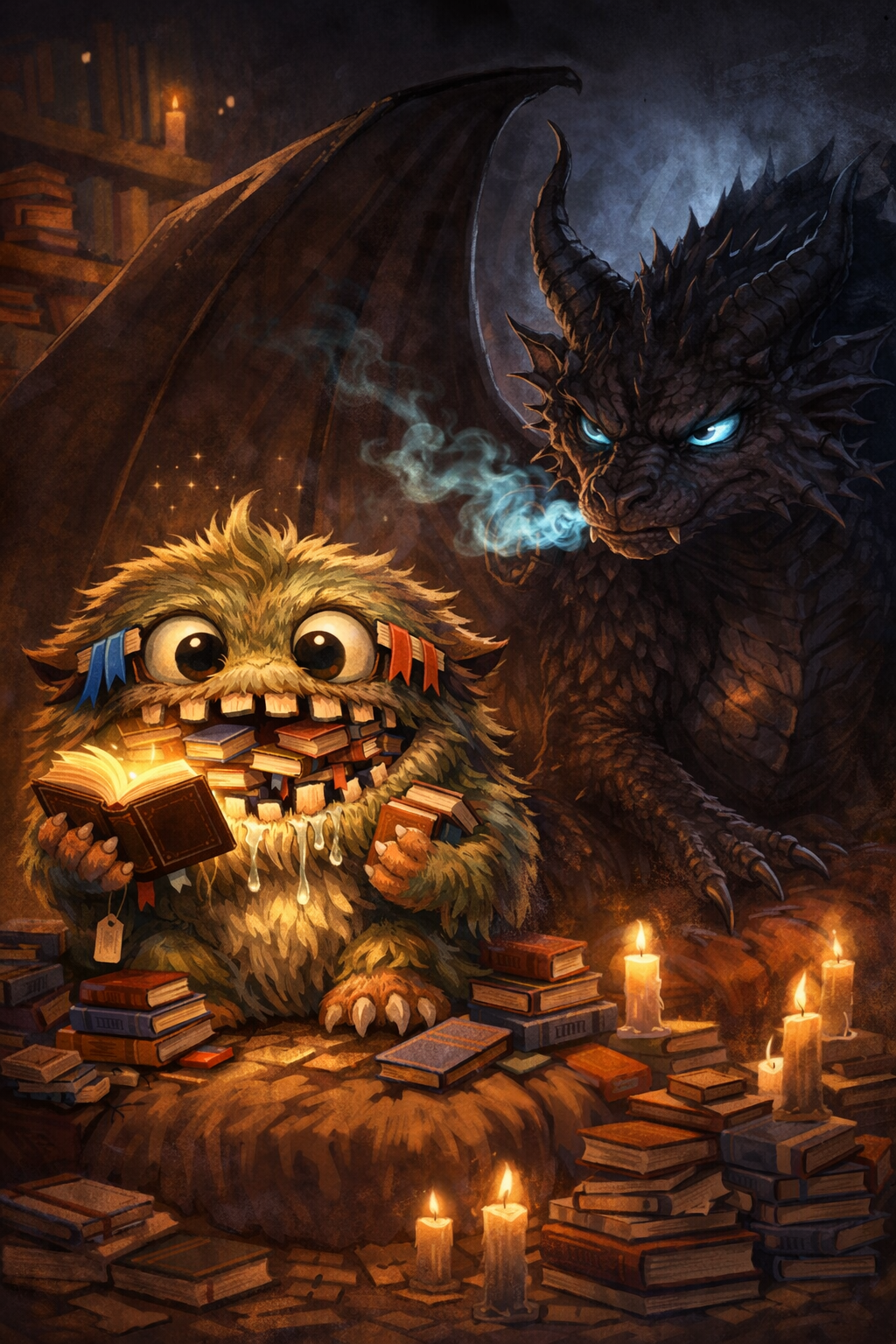 Wenn Drachen brüllen und Bücher schweigen