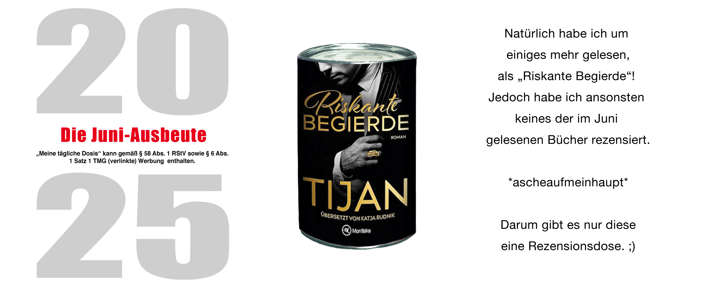 MEINE TÄGLICHE DOSIS