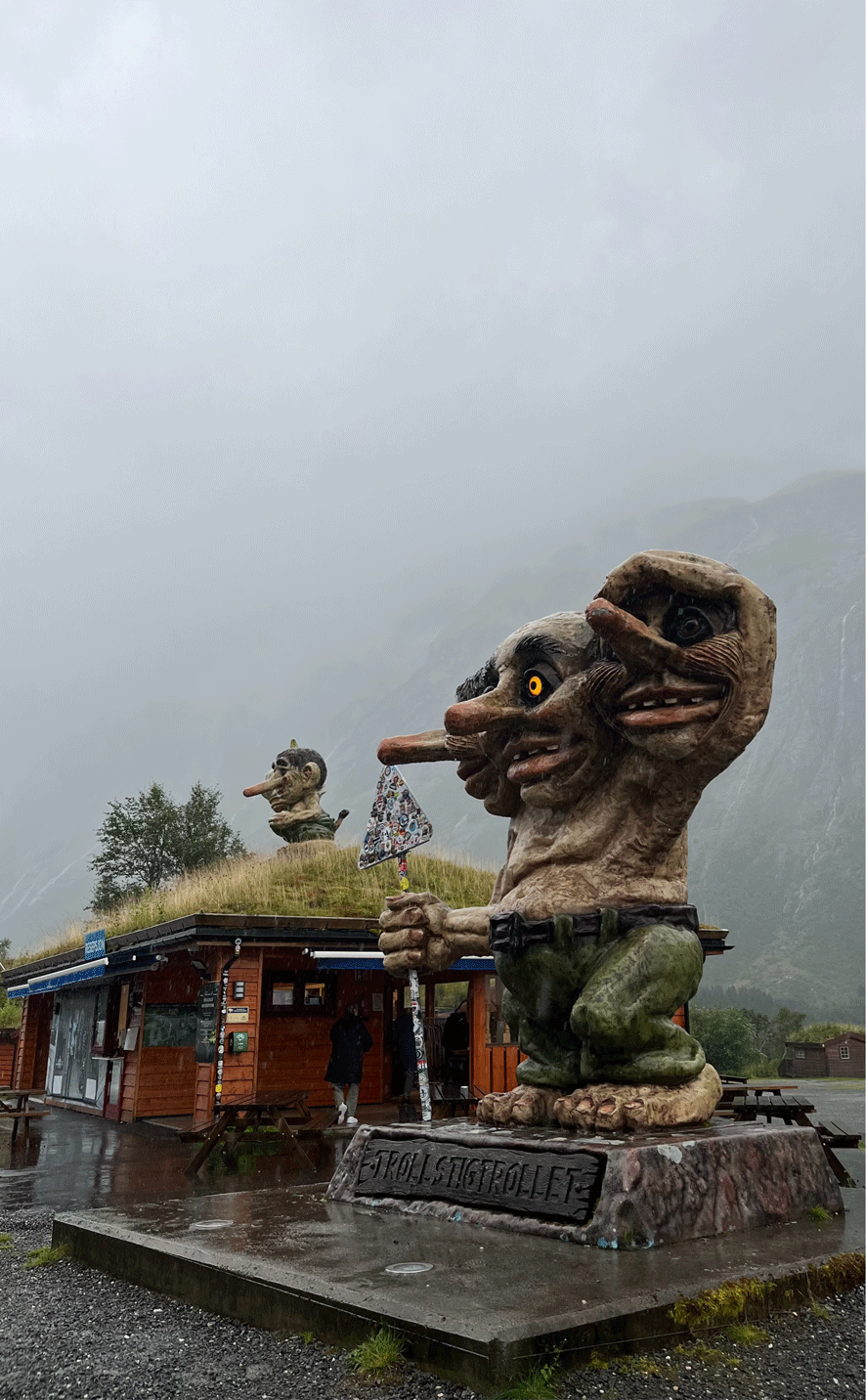 Roadtrip Tag 6 – Von Valldal (Sylte) über Trollstigen, Atlantikstraße nach Orkanger