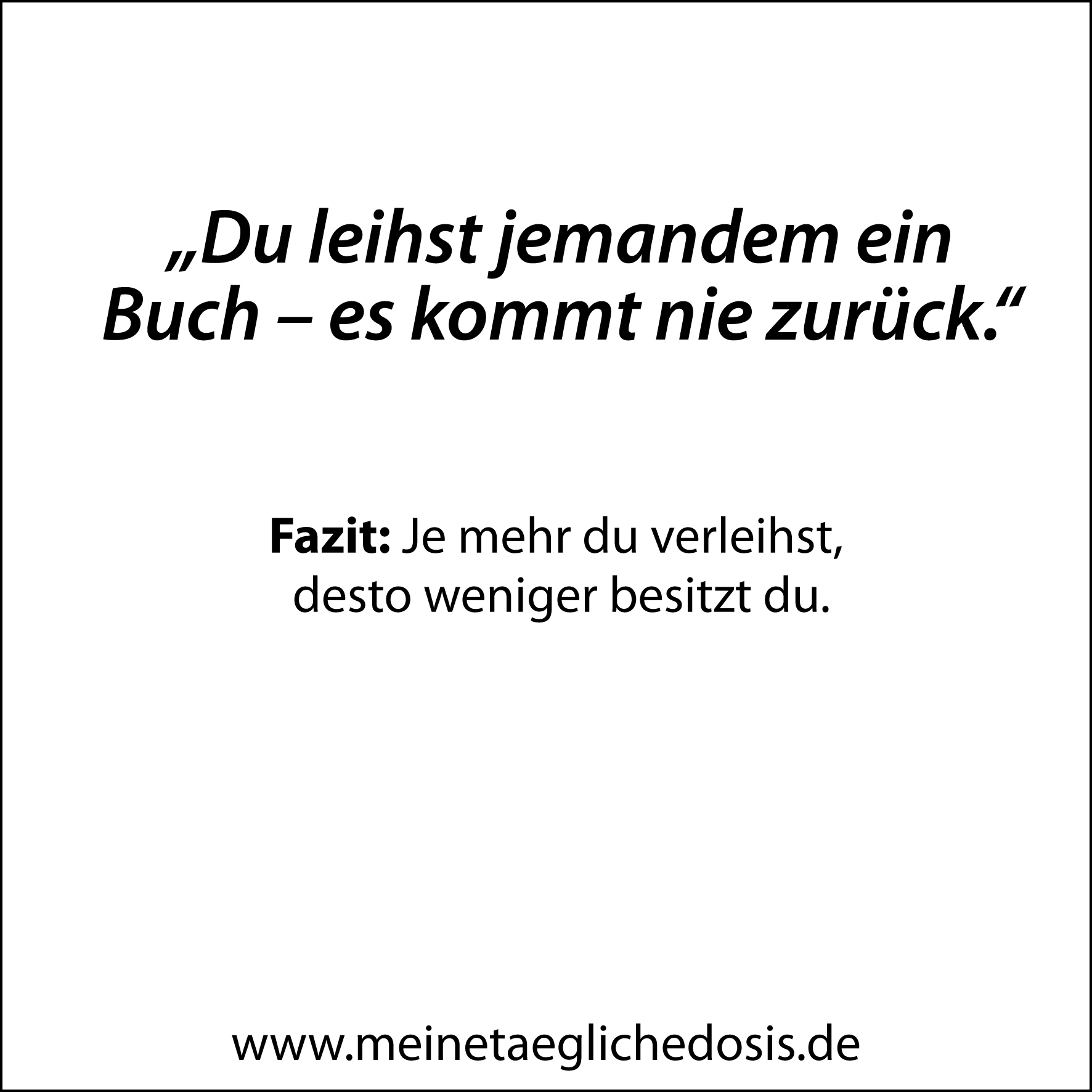 Das Gesetz des bibliophilen Paradoxons