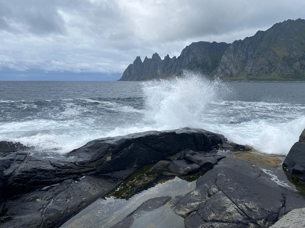 Okshornan Tungeneset Senja Norwegen