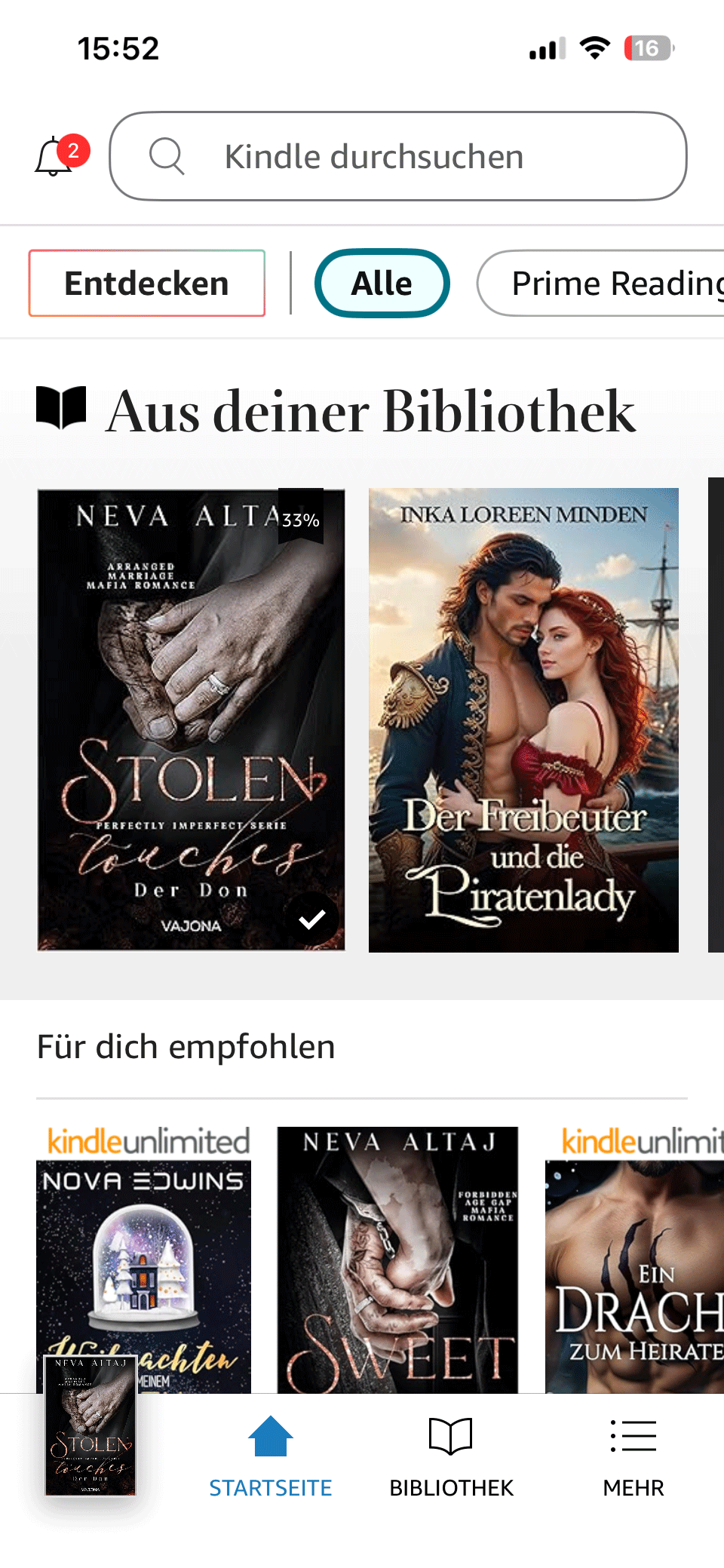 Gefährlich, prickelnd, unwiderstehlich – mein neuer Lesestoff