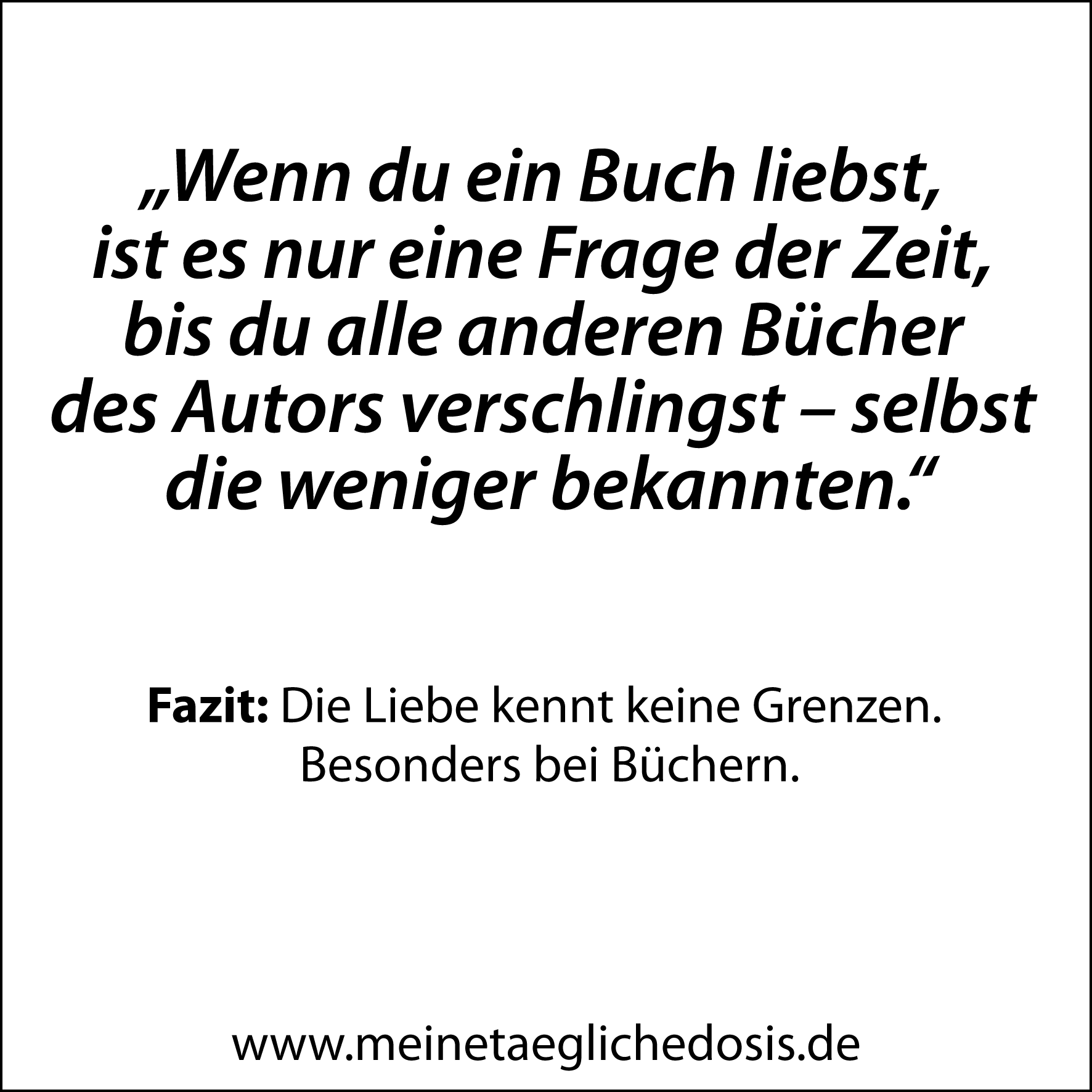 Das Gesetz der literarischen Familie