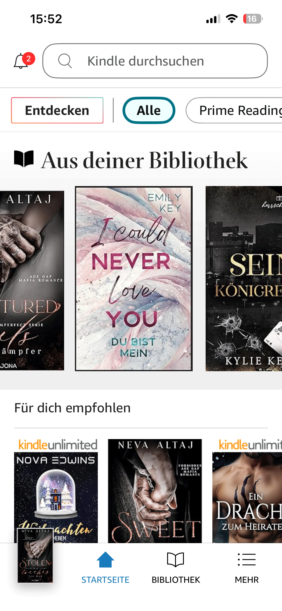 Gefährlich, prickelnd, unwiderstehlich – mein neuer Lesestoff