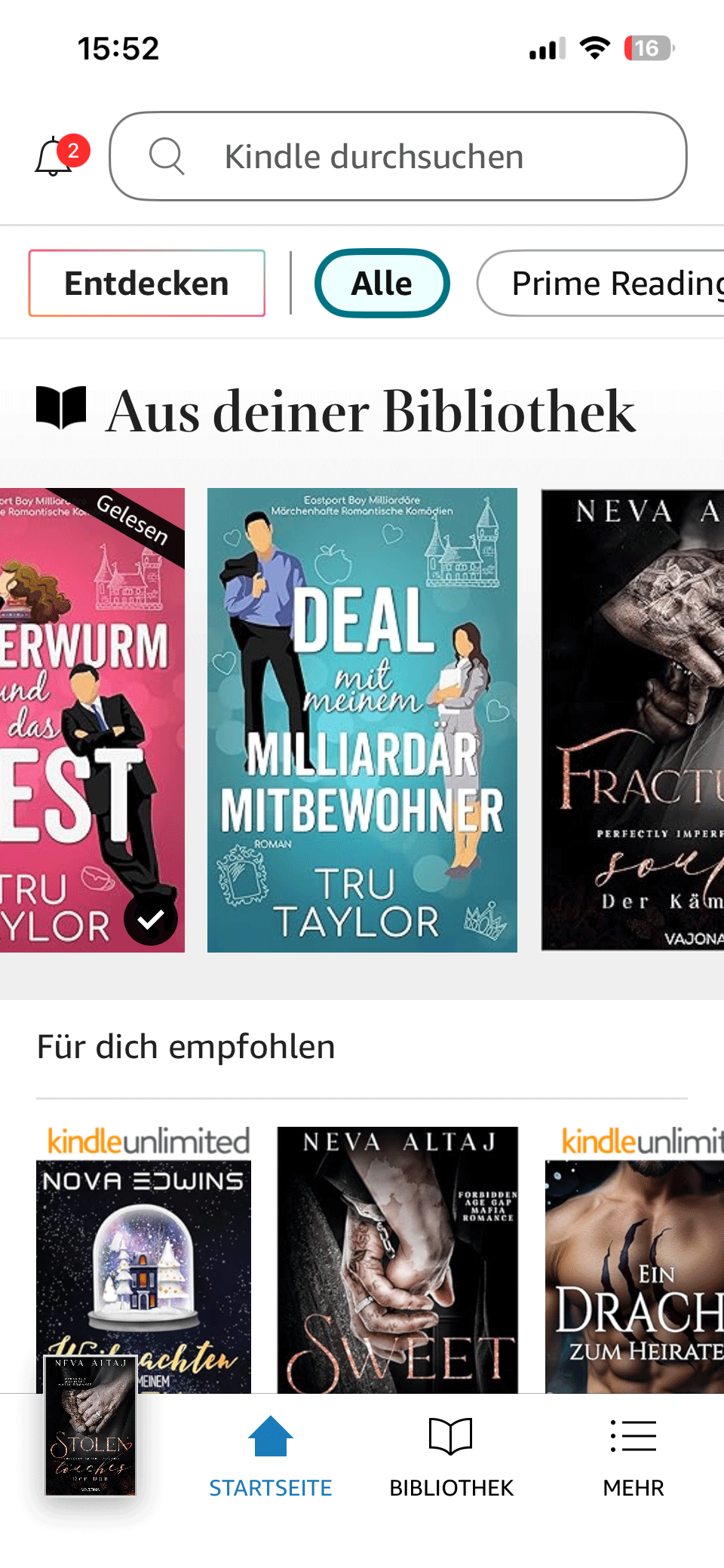 Gefährlich, prickelnd, unwiderstehlich – mein neuer Lesestoff