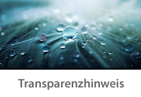Transparenzhinweis
