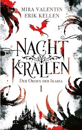 Nachtkrallen Erik Kellen Mira Valentin Orden der Ikaria Cover Buchvorstellung