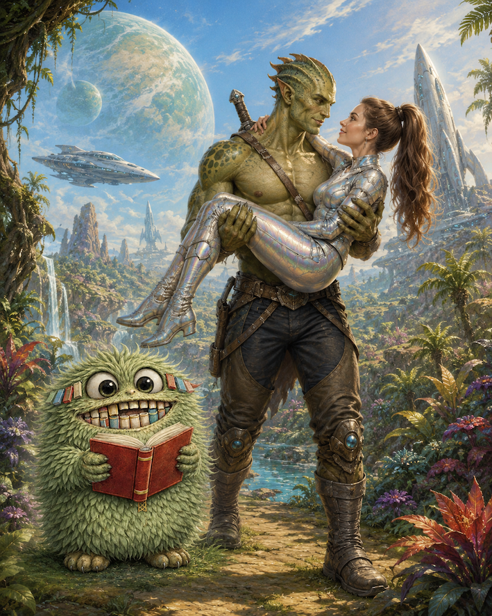 Science-Fiction-Romance SUBsi-Lou Aliens Buchvorstellung