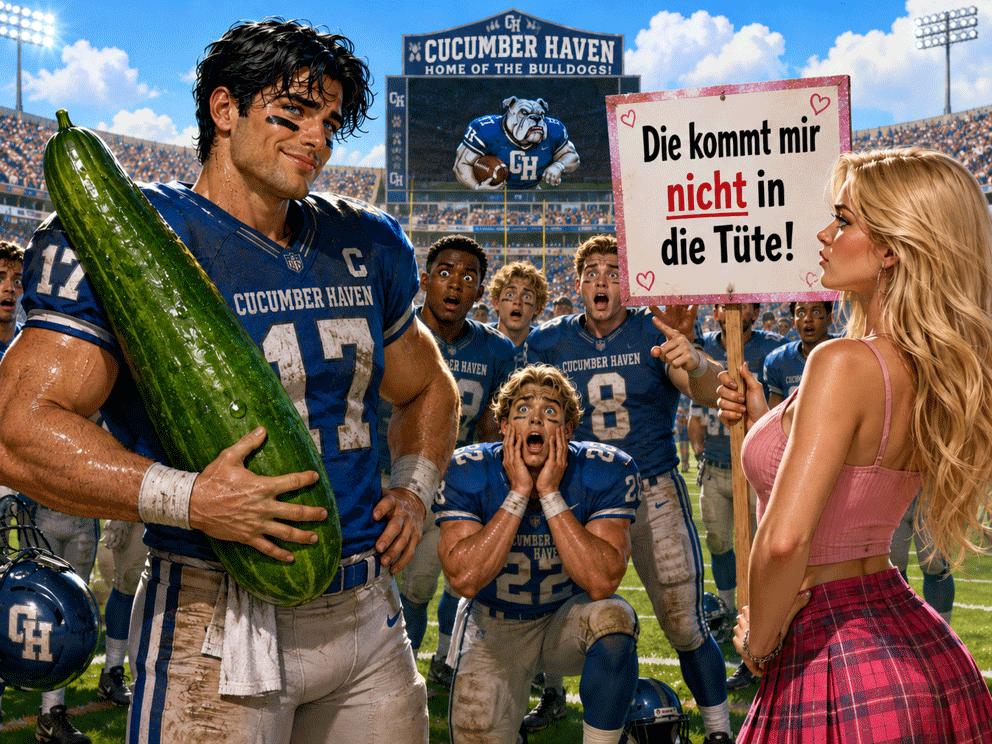 Cucumber Haven Salatgurke Übersetzungsfail Humor Witz Kas Tatsachenbericht