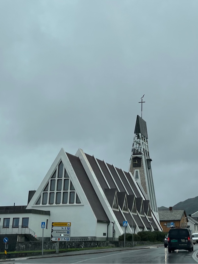 Kirche Hammerfest Nordkap Norwegen Ka on Tour