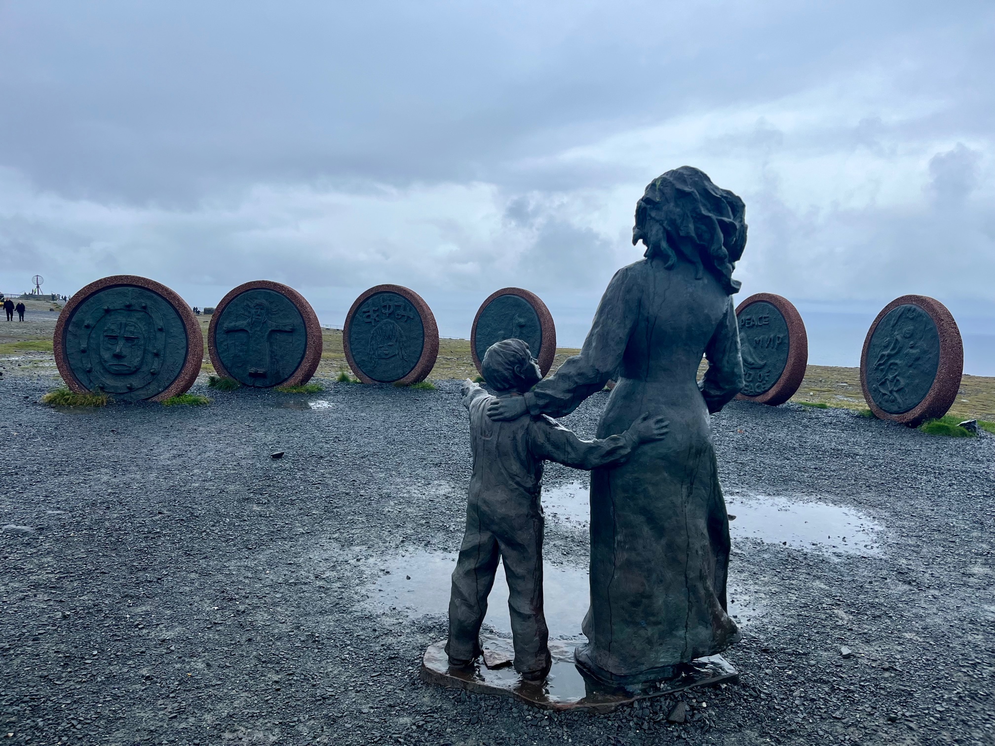 Kinder der Welt Nordkap Norwegen Ka on Tour
