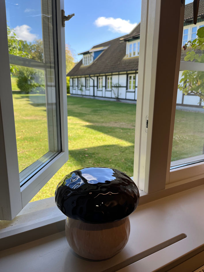 Blick aus unserem Zimmer Margretetorp Gästehaus