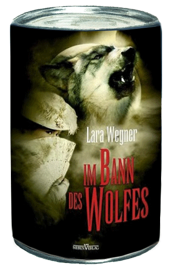 Rezensionsdose mit Cover von Im Bann des Wolfes von Lara Wegner Sieben Verlag 2010