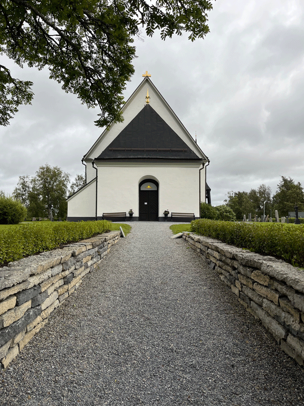 Frösö Kyrka Insel Frösön Schweden