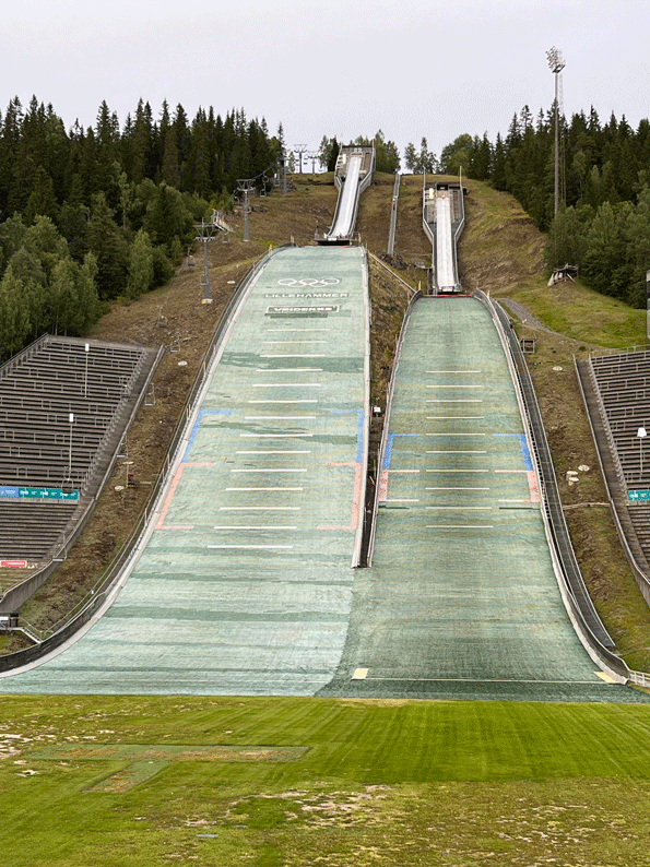 Sprungschanzen Lillehammer Norwegen